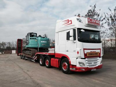 Dieplader transport
